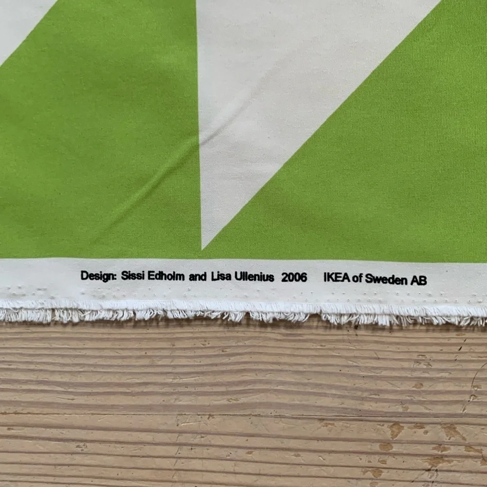 IKEA Fabric Sissi Edholm / Lisa Ullenius 2006 High Quality Cotton Geometric